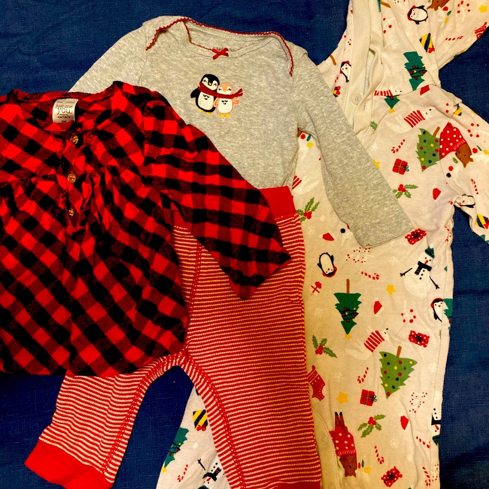 Christmas bundle for 6-9mo girl!